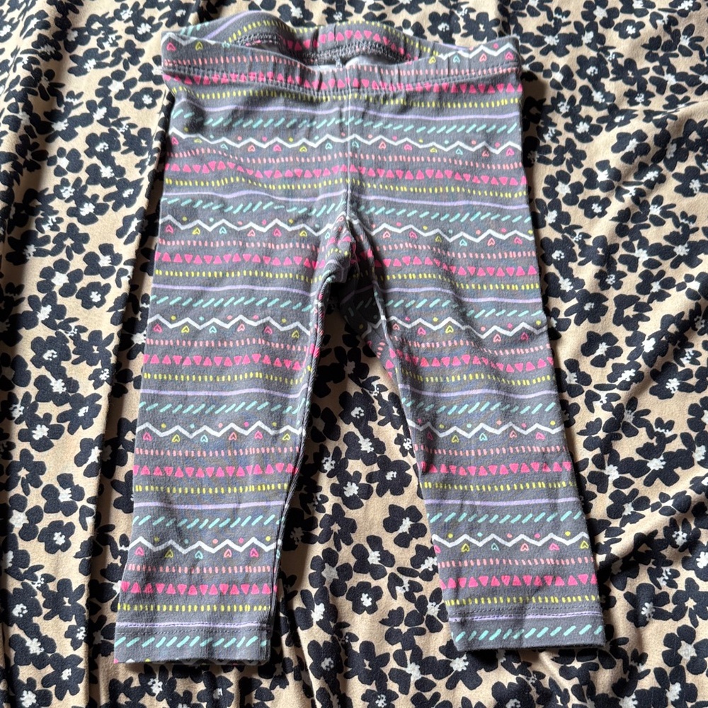 Colorful Patterned Leggings Set - Picture 6 of 9